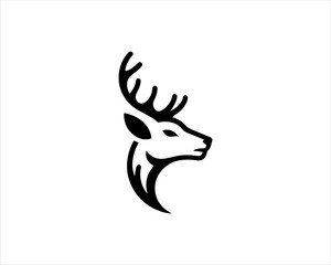 deer head vector
