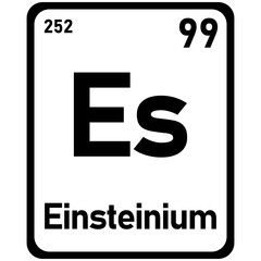 einsteinium periodic element