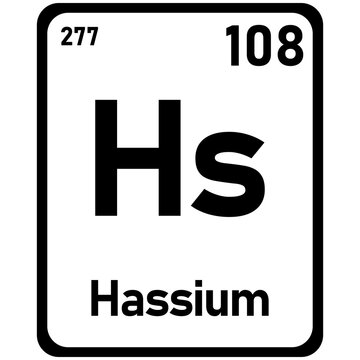 hassium periodic element