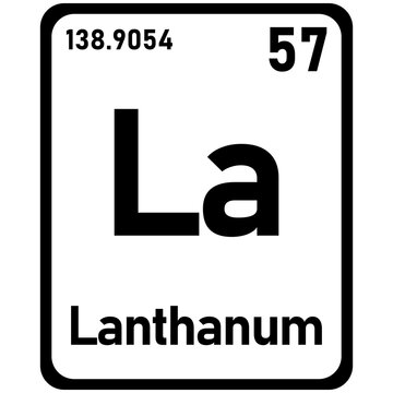 lanthanum periodic element