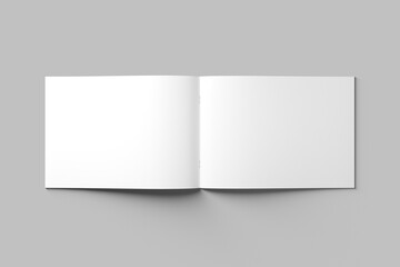 Fototapeta premium Landscape Brochure Mockup