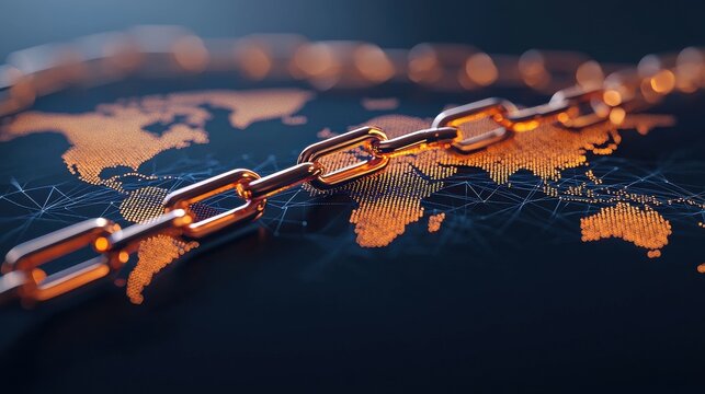 Disrupted global trade analyzing the impact of a broken digital chain on international relations