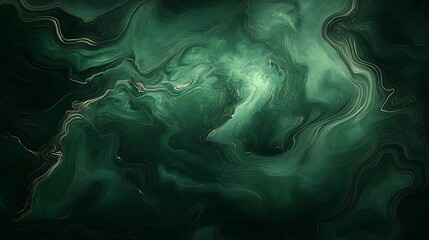 Dark green background with a light marbled texture