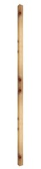 Large wooden beam board. On isolated transparent background.