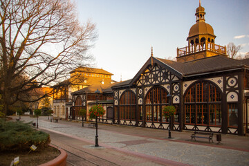 Ulica T. Kościuski. Szczawno Zdrój. © wojwarm