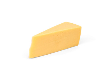 Cheese isolated on white background.