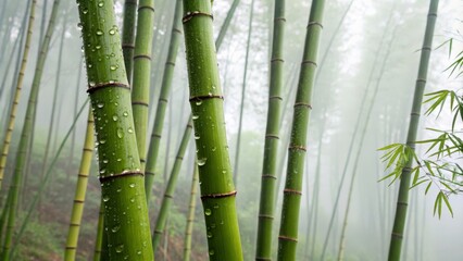 Obraz premium bamboo forest background