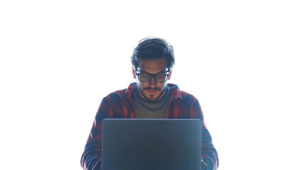 Programmer Developing Software with JavaScript Code, Embracing IoT and Digital Innovations