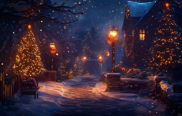 A creative and detailed sketch outline of holiday gifts and festive decorations, perfect for coloring books, Christmas cards, or DIY holiday projects.