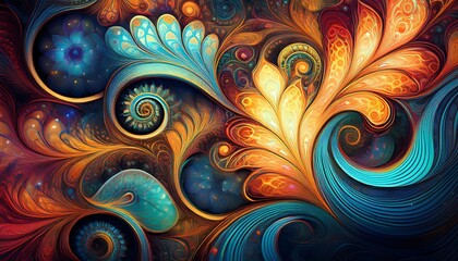 Fractal inspired patterns