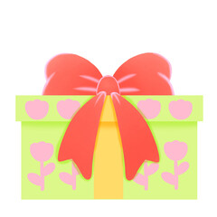 gift box with bow