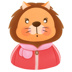 Cute lion 