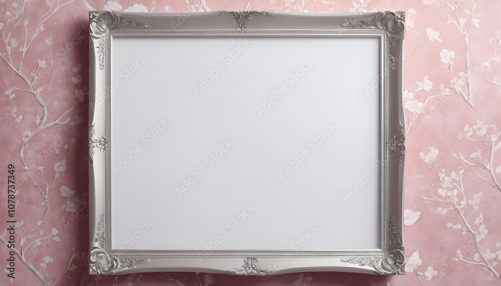 Poster empty poster frame background ideal for creative presentations and visual displays in various market