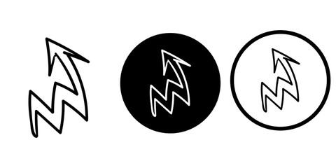 Arrows vectors icon set