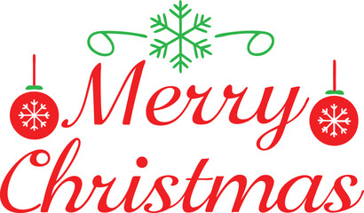 merry christmas lettering