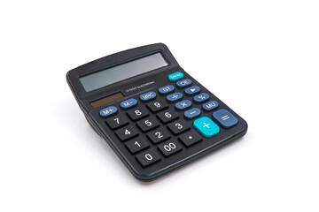 calculator isolated on white