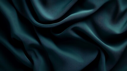 Fototapeta premium Dark teal background with a smooth, deep tone