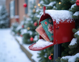 Snowy Mailbox.