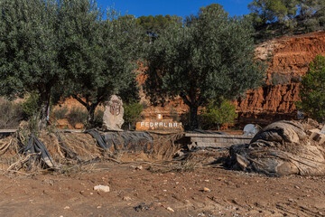 images of the flood in valencia, spain, la dana, destroyed houses, mud, rivers, floods comunidad vanelciana