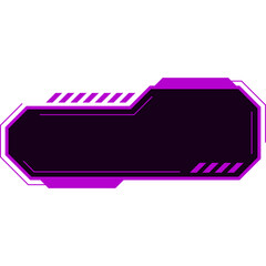 Futuristic Hud Label