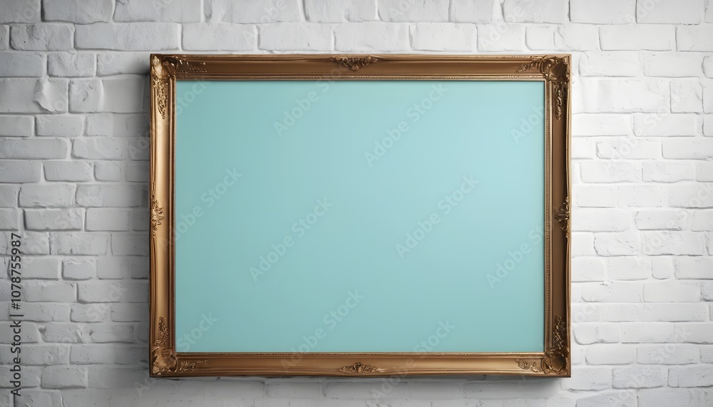 Poster artistic empty poster with a beautiful background ideal for various creative projects and marketing 