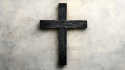The meaning behind a simple wooden cross on wall