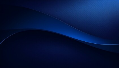 Obraz premium モダンで抽象的なグラデーションのネイビーブルーの背景画像（Modern abstract gradient navy blue background image） 