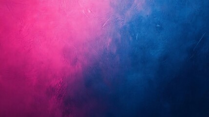 Obraz premium Abstract deep blue and pink gradient texture for vibrant background designs