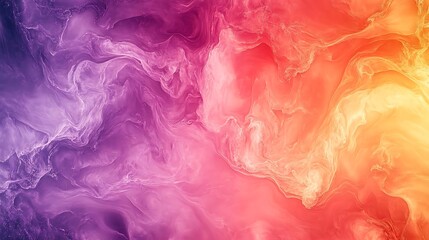 Fototapeta premium Abstract Background with Pink, Orange, and Yellow Swirls