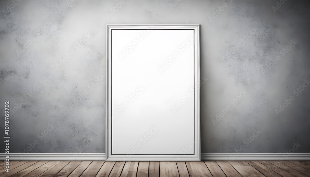 Poster a beautiful empty poster background ideal for various creative projects and presentations.