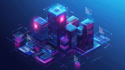 Cyber City:  A Futuristic Vision of the Digital World