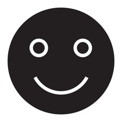 Fototapeta premium smile icon.