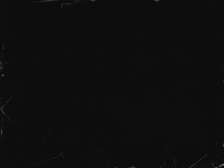 Fototapeta premium Gritty and weathered black backdrop with distressed texture and grunge elements, old, background, weathered