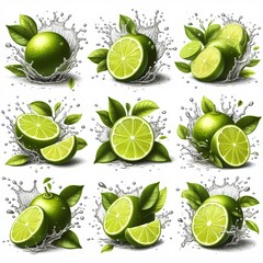 set of lime