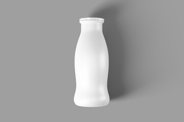 Yogurt Bottle Packaging Mockup