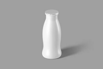 Yogurt Bottle Packaging Mockup