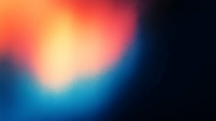 Fototapeta premium Abstract Blurred Gradient Background with Red, Yellow, and Blue Color Scheme