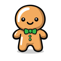 Gingerbread man, gingerbread cookie clipart