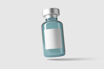 Vaccine Bottle Mockup
