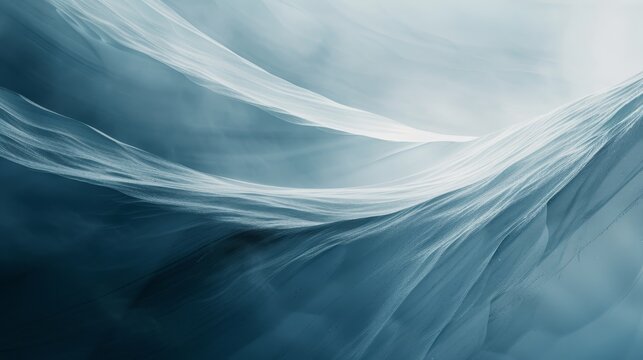 Convey the slow movement glacier minimalisti ffd generated illustration