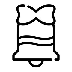 bell line icon