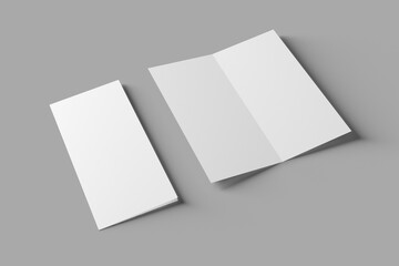 Bifold DL Brochure Mockup