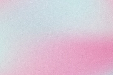 Abstract grainy textured gradient background with light blue and pink tones