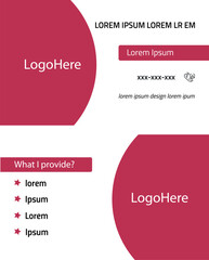 Business Card Design for Cleaning Com