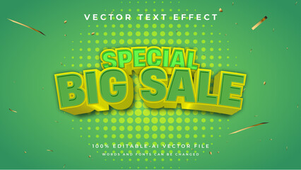Fototapeta premium Big Sale Font Template – Stand Out in Promotions