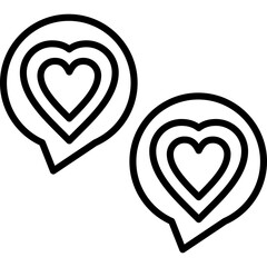 Love Chat Icon