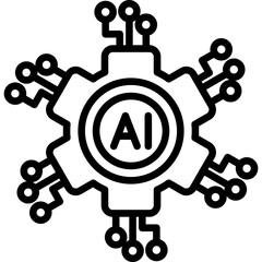 Artificial Intelligence Icon