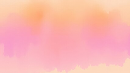 Abstract watercolor painting of a stunning sunset sky in shades of orange and purple, creating a dreamy and artistic background, texture, watercolor, purple