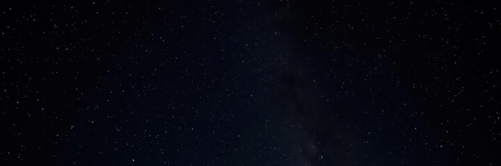Obraz premium A mesmerizing night sky full of sparkling stars against a black background, tranquil, milky way, sky