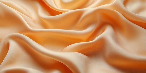 Fototapeta premium Abstract smooth fabric texture with folds
